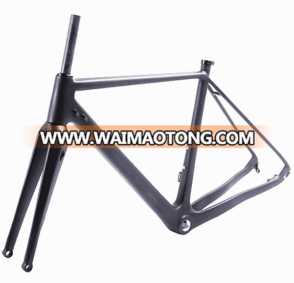 CX Bicycle Frame 40 C MAX Tire DI2 Disc brake Carbon Cycle cross Road Bike Frame