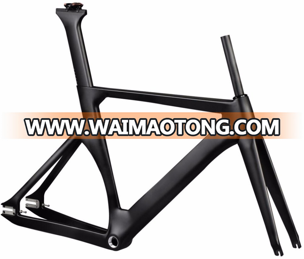 Carbon Fixed Gear Frame bicycle Max.Tire 700*25C Carbon Track Bike Frame